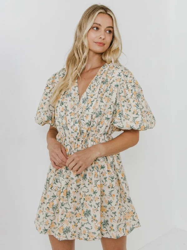 Mini dress with sporty look-Morningside Floral Mini