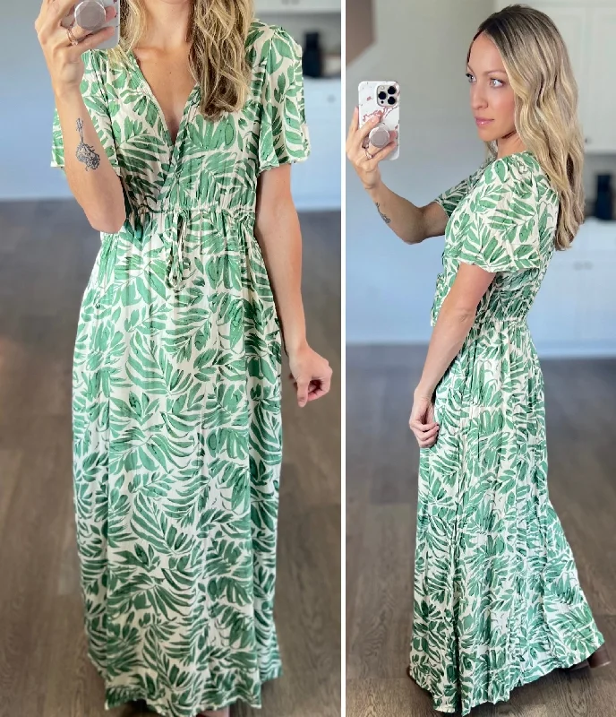 Maxi dress with utility style-Linnea Maxi Dress