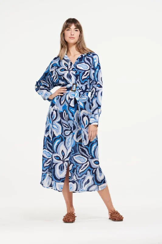 Maxi dress with animal motifs-Copacabana jessie maxi