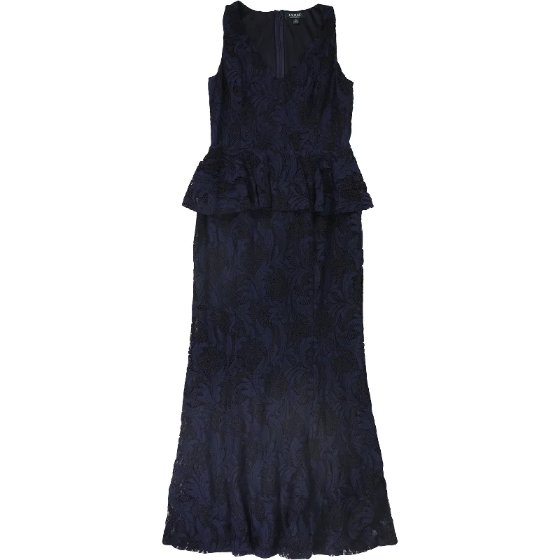 Maxi dress with cool tones-Ralph Lauren Womens Kynelle Maxi Dress