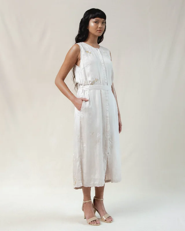 Maxi dress with plunging neckline-CANANG Dew - Summer Breeze Dress