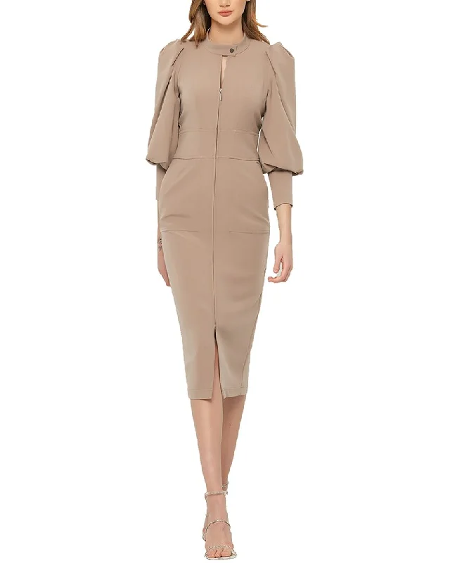 Casual midi dress for work-BGL Midi Dress