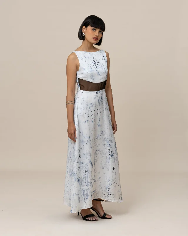 Maxi dress with modern design-ANGKASA - Eclipse Dress