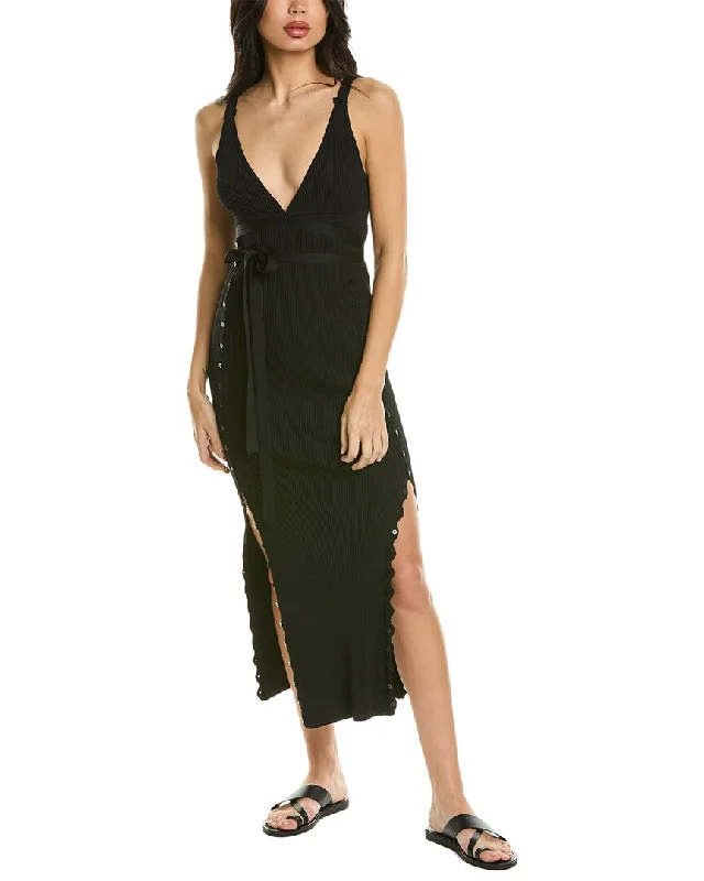 Midi dress with retro style-Devon Windsor Octavia Midi Dress