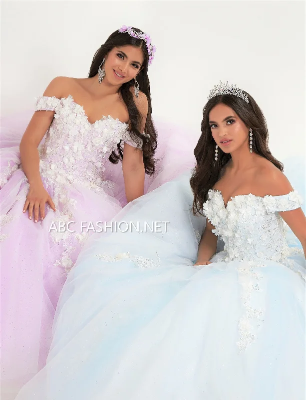 3D Floral Quinceanera Dress by Fiesta Gowns 56457