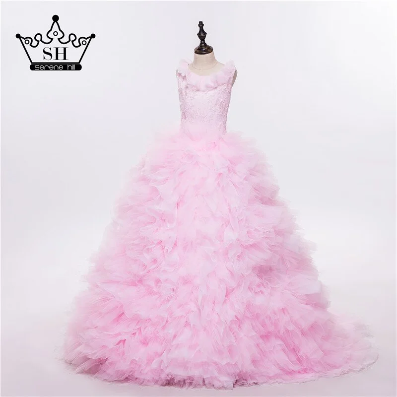 Pink Cloud Flower Girl Dresses Cloud Baby Cloudy Puffy Ball Gown  Flower Girl Dress Plus Size Custom Made HTA0053 2024