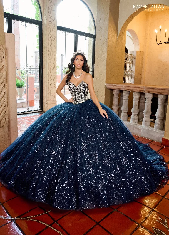 Strapless Quinceanera Dress by Rachel Allan RQ1160